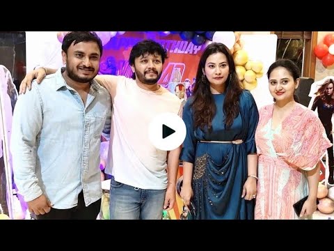 ನಟ ಗಣೇಶ್ ಮಗನ ಬರ್ತಡೆಯಲ್ಲಿ ನಟಿ ಅಮೂಲ್ಯ | ganesh son birthday celebration video