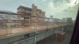 九州新幹線「さくら」発車【N700A】