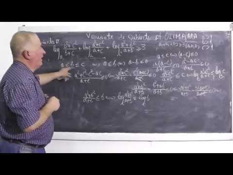 1/3 Lectia 354 - Inegalitati - Egalitati - Inductia matematica - Subiecte de OLIMPIADA - Clasa 10