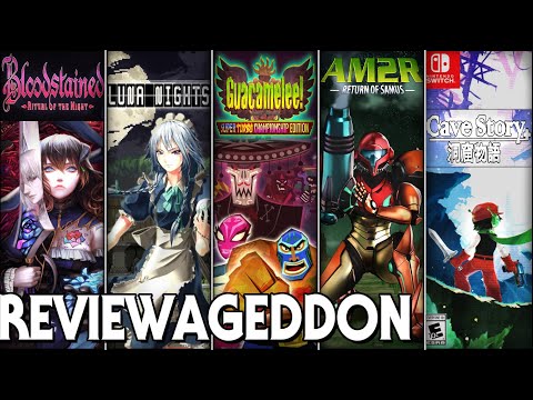 Metroidvania Mega-Review pt. 2 - Bloodstained, Luna Nights, Guacamelee, AM2R and Cave Story