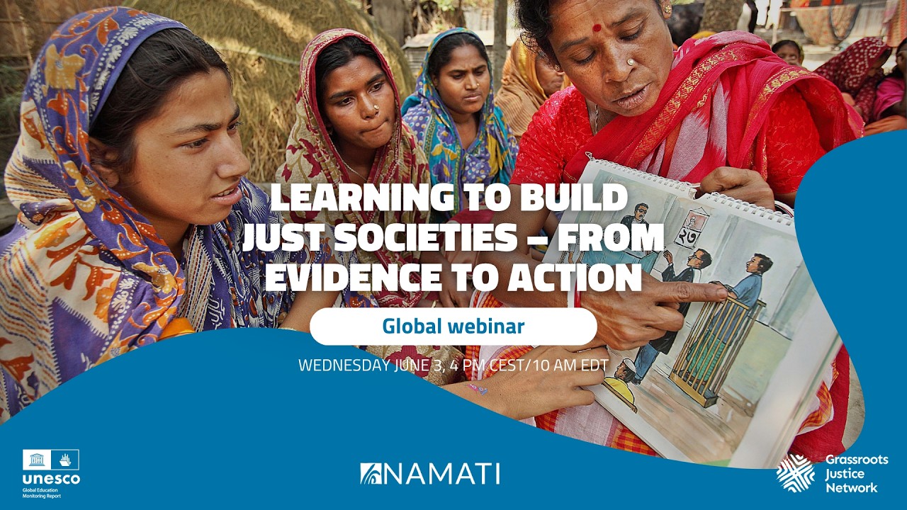 Learning to build just societies – from evidence to action webinar
