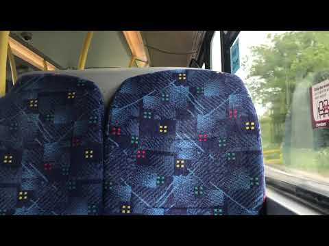 Route X76 Hedingham Volvo Wright bus from Frating to Hythe Tesco *Cooling fan & Maxed out*