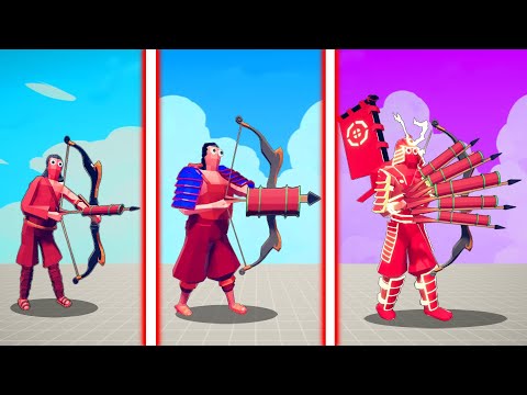 EVOLUTION OF ULTIMATE FIREWORK ARCHER | TABS - Totally Accurate Battle Simulator