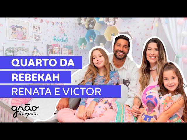 QUARTO MONTESSORIANO: VICTOR PECORARO E RENATA MULLER ESCOLHEM DECORAÇÃO AUTÊNTICA PARA A CAÇULA