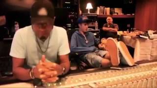 Justin Bieber FA LA LA in Studio