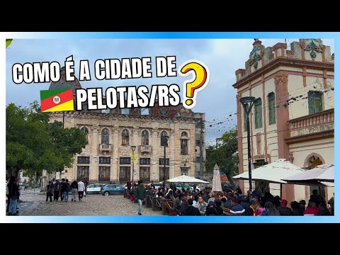UM PASSEIO RÁPIDO por Pelotas 🌃#pelotas #cidade #riograndedosul 