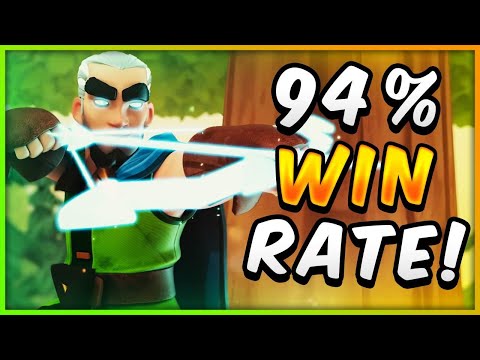 94% WIN RATE! NEW BEST MAGIC ARCHER DECK — Clash Royale