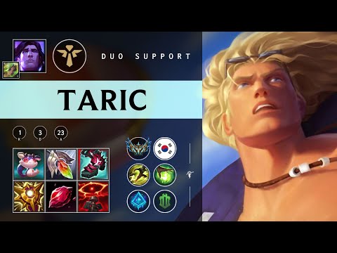 Taric Support vs Nautilus - KR Challenger Patch 25.23