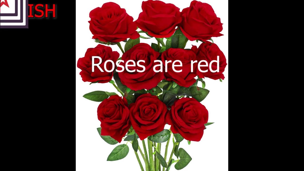 Poema Roses are red