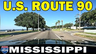 US 90 West - Biloxi to Bay St. Louis, Mississippi