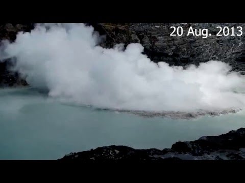 Phreatic eruptions at Poas volcano, Cost