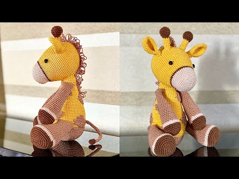 Crochet Amigurumi Giraffe | HEAD | Part 1