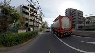 東京環状高速道路C3外周り08：荻窪～ 【VR360°動画】