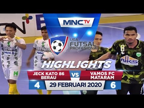 JECK KATO 86 BERAU VS VAMOS FC MATARAM (FT 4-6) - Highlights Liga Futsal Profesional 2020
