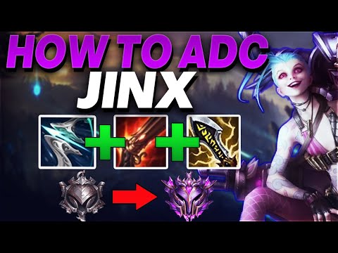 How to play Jinx in low Elo - Jinx ADC Gameplay | Iron to Master #21