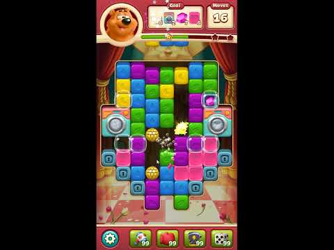 Toon Blast Level 6199 - NO BOOSTERS 🐻🐺🐱 | SKILLGAMING ✔️