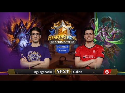 Gallon vs lnguagehackr - Division A - Hearthstone Grandmasters Americas 2020 Season 1 - Week 7