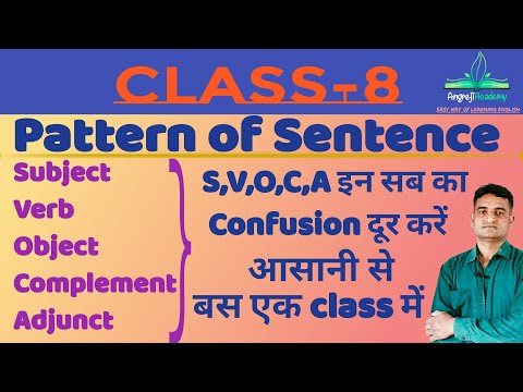 Pattern of Sentence | Basic English Grammar | Understand SVOCA easily