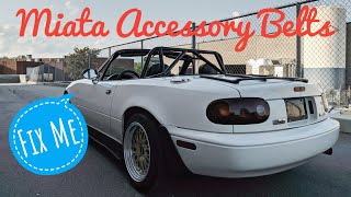 Miata Belts Replacement, Super-Easy DIY!