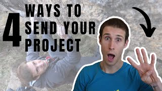 How to Send Your Climbing Project | 4 Simple Strategies for Bouldering