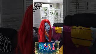 #JustDance Sally "inspired" jack?🤣 #justforfun #comedy #thenightmarebeforechristmas #shorts