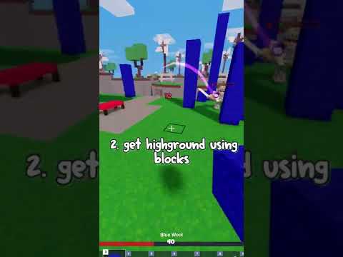 TOP *5* TRICKS *TANQR* USES IN PVP- Roblox Bedwars #shorts