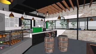 BP Service Station - Silverwater Sydney - Concept Animation - NOBLE SPACES
