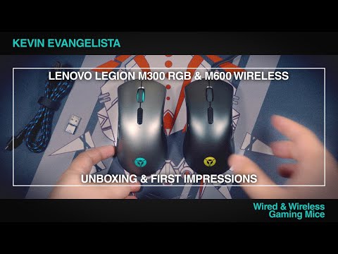 External Review Video hjQogQlhPi8 for Lenovo Legion M300 RGB & M600 Wireless Gaming Mice
