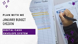 Plan With Me 💰 | Budget Checkin | Week of January 19th
