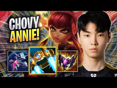CHOVY IS SO CRAZY WITH ANNIE! - GEN Chovy Plays Annie MID vs Malphite! | Bootcamp 2023