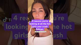 4 reasons you’re looking at all the hot girls your crush follows. #mentalhealth #therapy