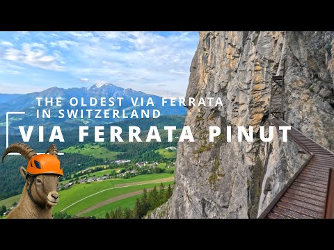 🇨🇭Pinut Via Ferrata – Climbing Adventure near Flims & Laax | Switzerland | Graubünden | Klettersteig