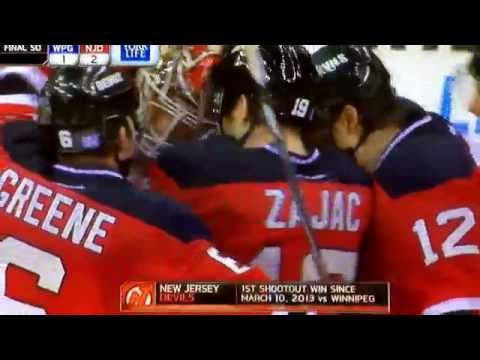 New Jersey Devils end the shootout curse - October 30, 2014 vs Winnipeg Jets