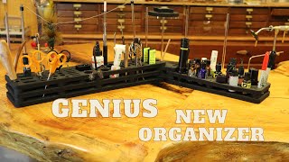 Brand New Hareline Fly Tying Desk Organizer (THE FOAMANIZER) Product Review