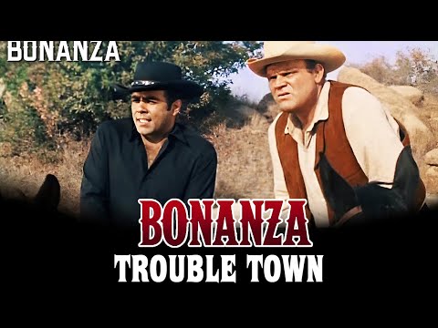 Bonanza - Trouble Town | Western Series | FULL EPISODES | in English