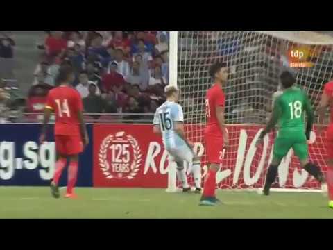 HD Singapore vs Argentina 0-6 ALL GOALS & HIGHLIGHTS INTERNATIONAL Friendlies  13 June 2017