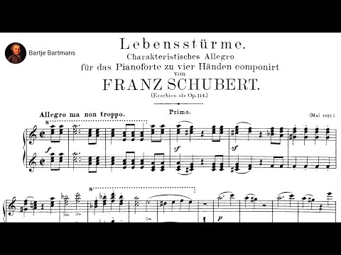 Franz Schubert - Allegro in A minor, D 947 "Lebensstürme" (1828)