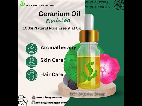 Geranium Essential Oils