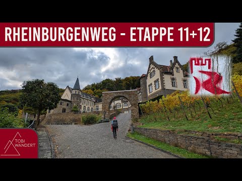 Auf dem Rheinburgenweg - Etappe 11+12 (Andernach - Bad Breisig - Remagen)