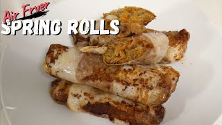 Air Fryer Spring Rolls| Large Batch| Phillips Air Fryer