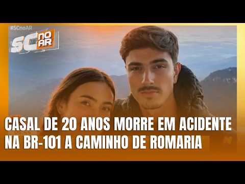 Jovens morrem em grave acidente na BR-101 a caminho de missa em SC