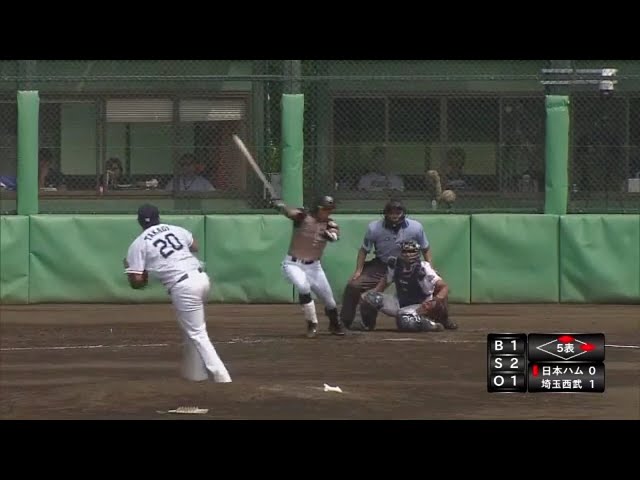 【ファーム】ライオンズ・高木勇 5回まで無失点の好投!! 2018/7/9 L-F(ファーム)