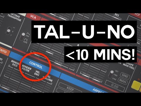 Learn TAL-U-NO VST Synth In Under 10 Minutes