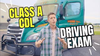 CDL Driving Skills Test