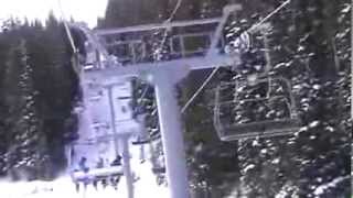 preview picture of video 'Vail Northwoods Express lift (11-28-13)'