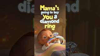 Hush Little Baby | 3D Animated Lullaby for Kids | eFlash Apps Nursery Rhymes #shorts Edi's Friends