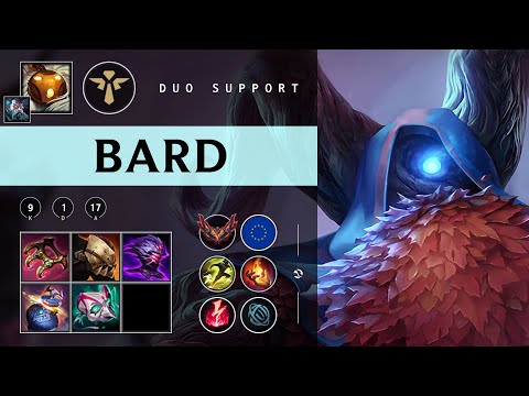 Bard Support vs Rakan - EUW Grandmaster Patch 25.24
