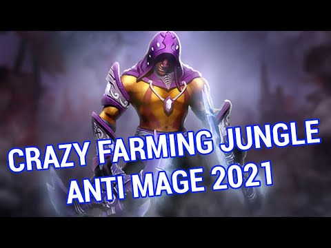 Anti Mage Farming Jungle DOTA 2 IN  2021   Super Farm Min 8 Battlefurry