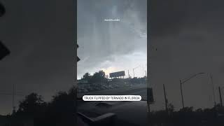 Tornado flips truck in Florida