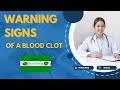 WARNING 9 Blood Clot Symptoms You Can T Afford To Ignore You Re At Risk